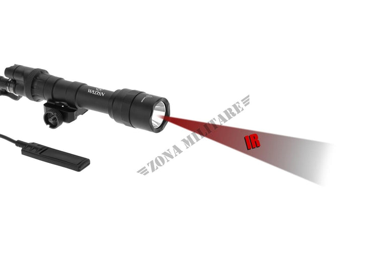 TORCIA CON ATTACCO RAIL M600U SCOUT CON DUAL SWITCH E LED IR WADSN
