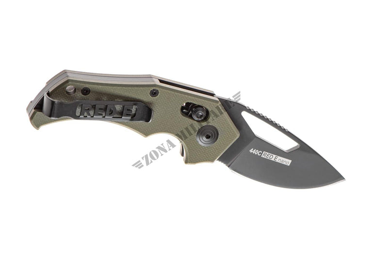 COLTELLO RED E NANO OLIVE GREEN WILLUMSEN