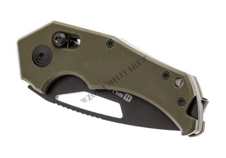 COLTELLO RED E NANO OLIVE GREEN WILLUMSEN