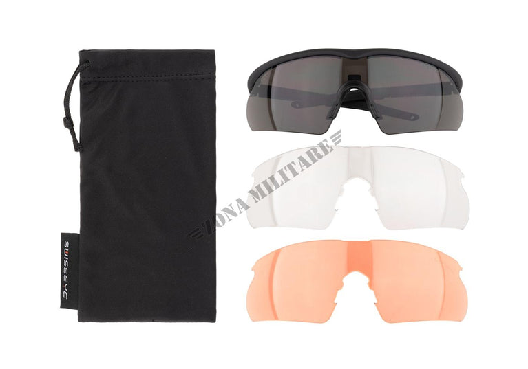 OCCHIALI RAPTOR PRO CON LENTE INTERCAMBIABILE SWISSEYE