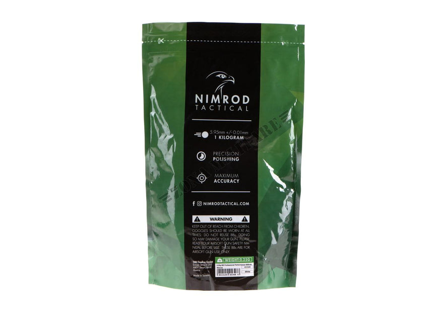 PALLINI 0,25gr PROFESSIONAL PERFORMANCE 4000rds NIMROD