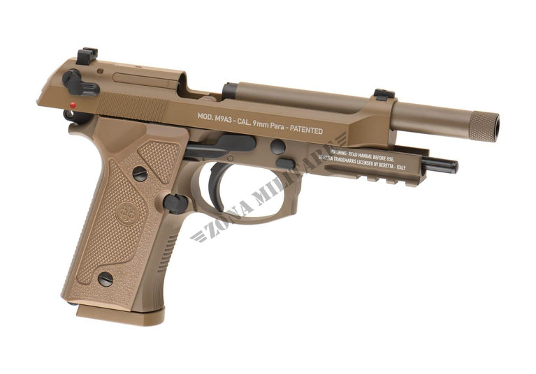 PISTOLA M9A3 CAL. 4,5mm BB <7,5J BLOWBACK CO2 DARK EARTH UMAREX
