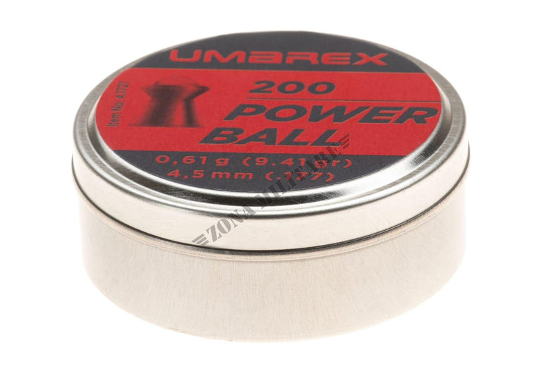 PIOMBINI  POWERBALL 200 PCS  CAL. 4,5 0.61g UMAREX