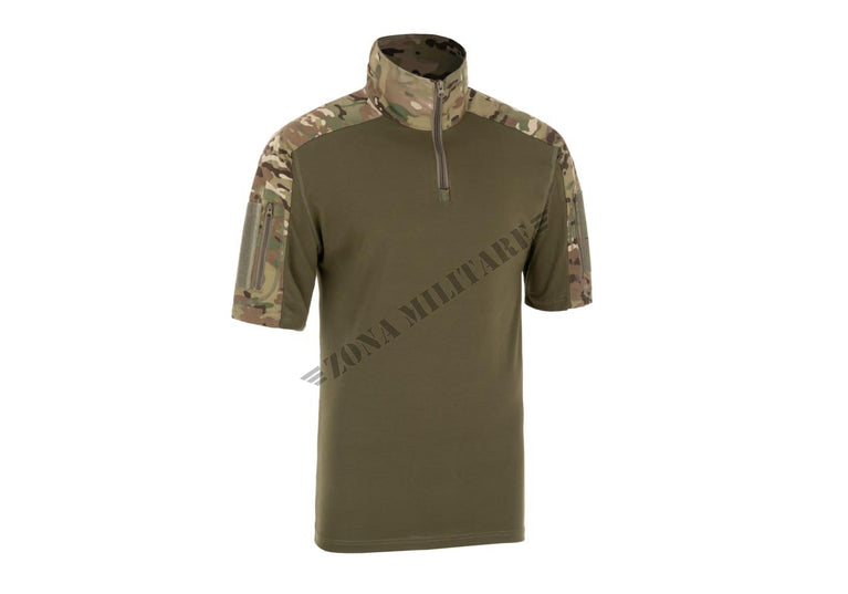 COMBAT SHIRT A MANICHE CORTE MULTICAM INVADER GEAR