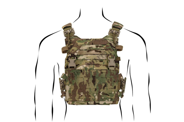 PLATE CARRIER OPERATOR MULTICAM CLAWGEAR