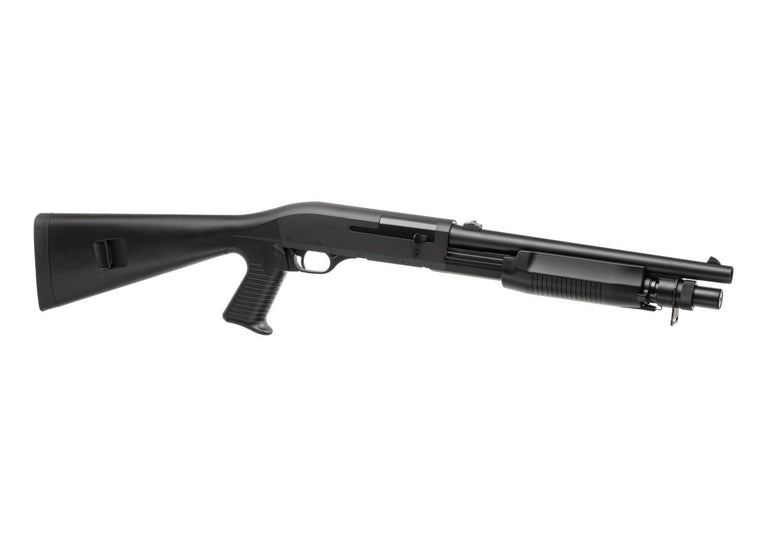 FUCILE A POMPA SOFTAIR CM360M FULL METAL VERSIONE A TRE CANNE CYMA