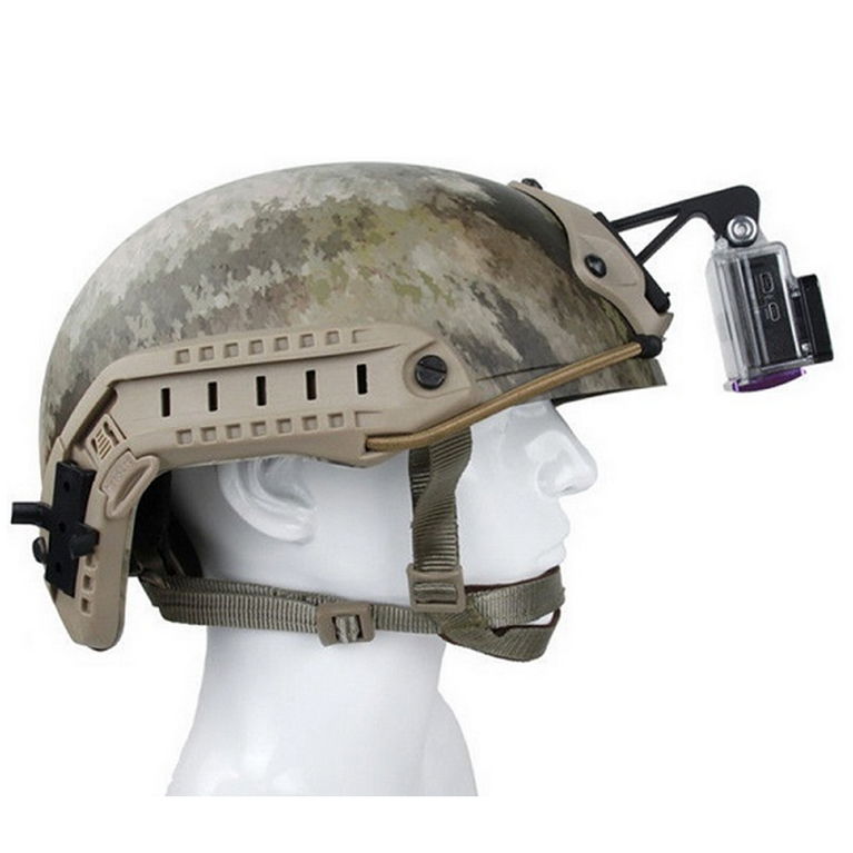 SUPPORTO PER ELMETTO PER GO-PRO TAN WST