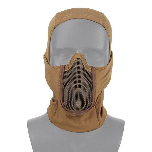 BALACLAVA CON RETE PROTETTIVA MA-113- TAN
