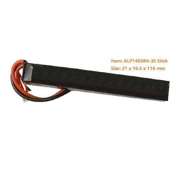BATTERIA LI-PO 11.1V 1450mAh 20C TUBE T-PLUG IPOWER