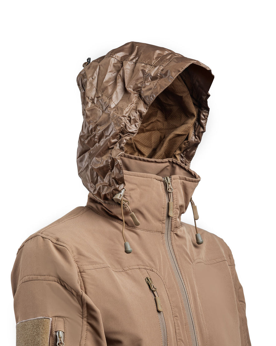 GIACCA LIGHT SOFTSHELL DELTA COLORE COYOTE OPENLAND
