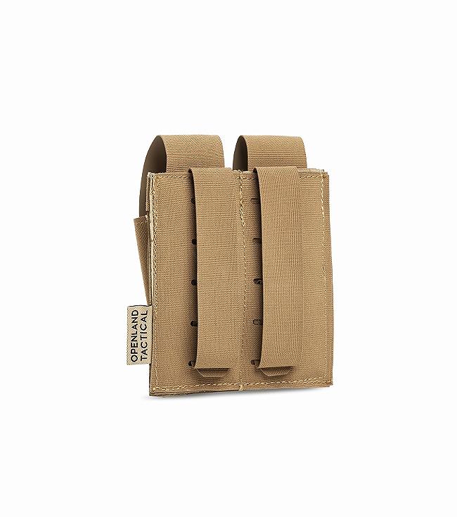 TASCA DOPPIA PORTA CARICATORE PER PISTOLA OD GREEN OPENLAND