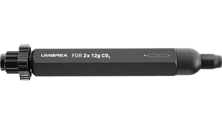 ADATTATORE DA 88gr PER 2X BOMBOLETTE DI CO2 DA 12gr UMAREX