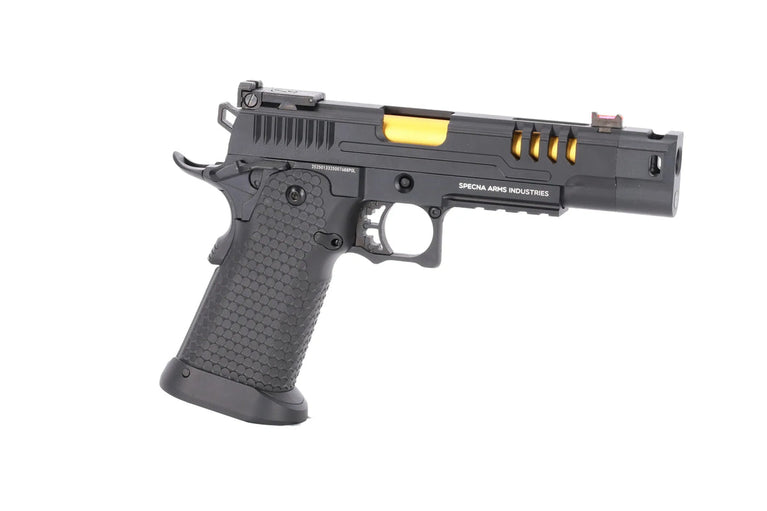 PISTOLA SOFTAIR A GAS/CO2 SA-VGP23 SERIE VAPOR NERA/DORATA SPECNA ARMS