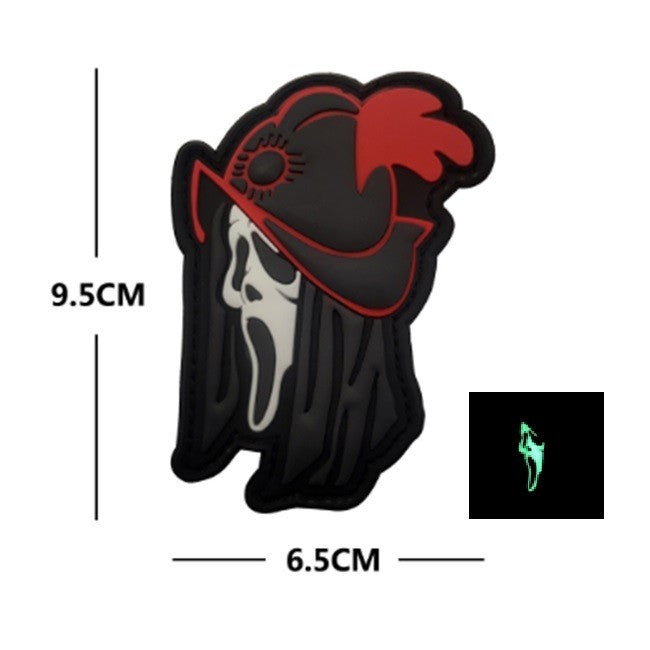 Patch scream fluorescente 9,4x6,5