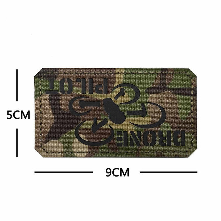 PATCHES fluorescente colori vari DRONE PILOT
