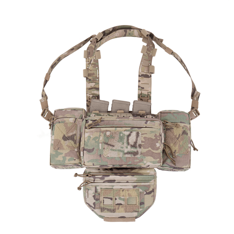 CHEST RIG MCR MK1 TYPE 2 COMPLETAMENTE ACCESSORIATO WARRIOR
