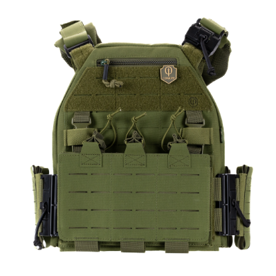 PLATE CARRIER MQR OD GREEN CONQUER