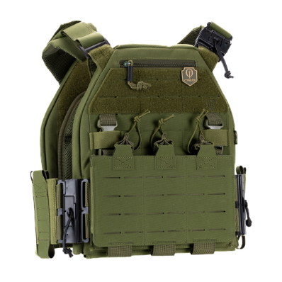PLATE CARRIER MQR OD GREEN CONQUER