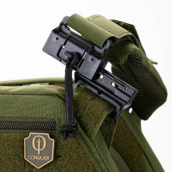 PLATE CARRIER MQR OD GREEN CONQUER