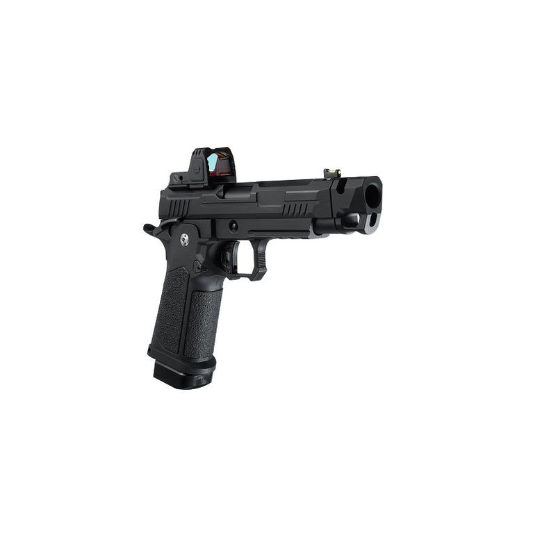 Pistola GBB Vanguard 4.3" Hi-Capa con carrello predisposto per ottiche, compensatore e mirino a punto rosso ARS-1 ARCTURUS