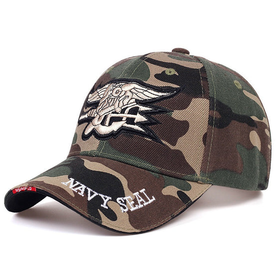 BERRETTO DA BASEBALL NAVY SEAL WOODLAND COMBAT ZONE