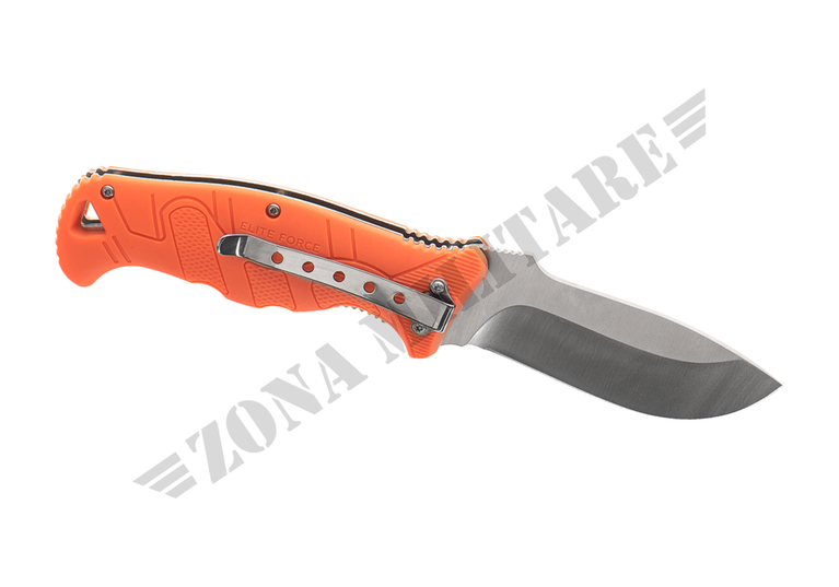 COLTELLO LINER  LOCK PIEGHEVOLE EF141 ARANCIONE ELITE FORCE