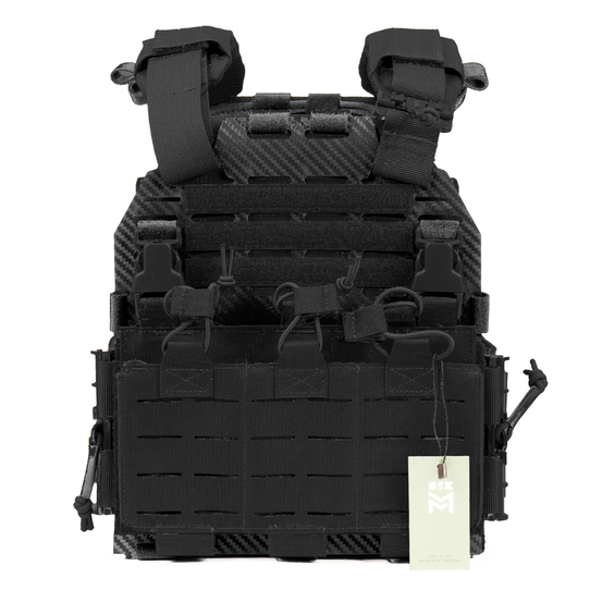 Gilet TATTICO  V066 nero /verde  SIXMM