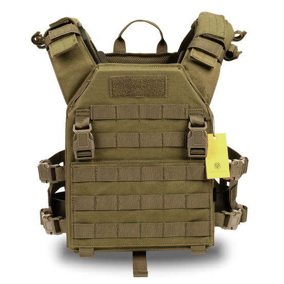 PLATE CARRIER MPC COYOTE BROWN CONQUER