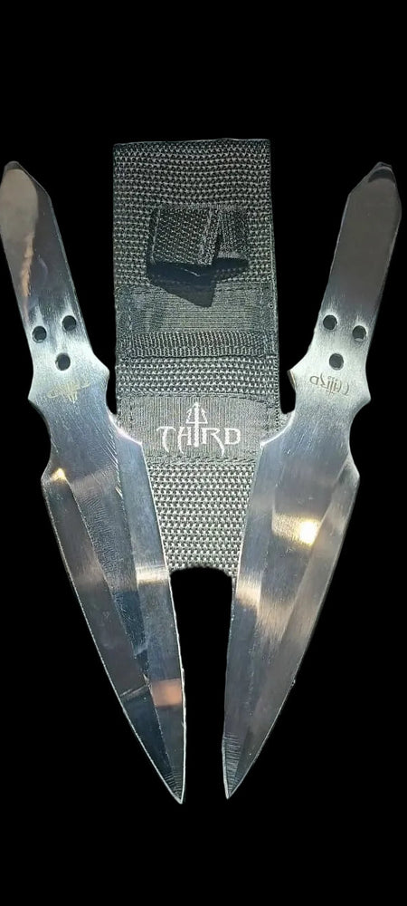 SET DA 2 COLTELLI DA LANCIO H0069 THIRD AMONT