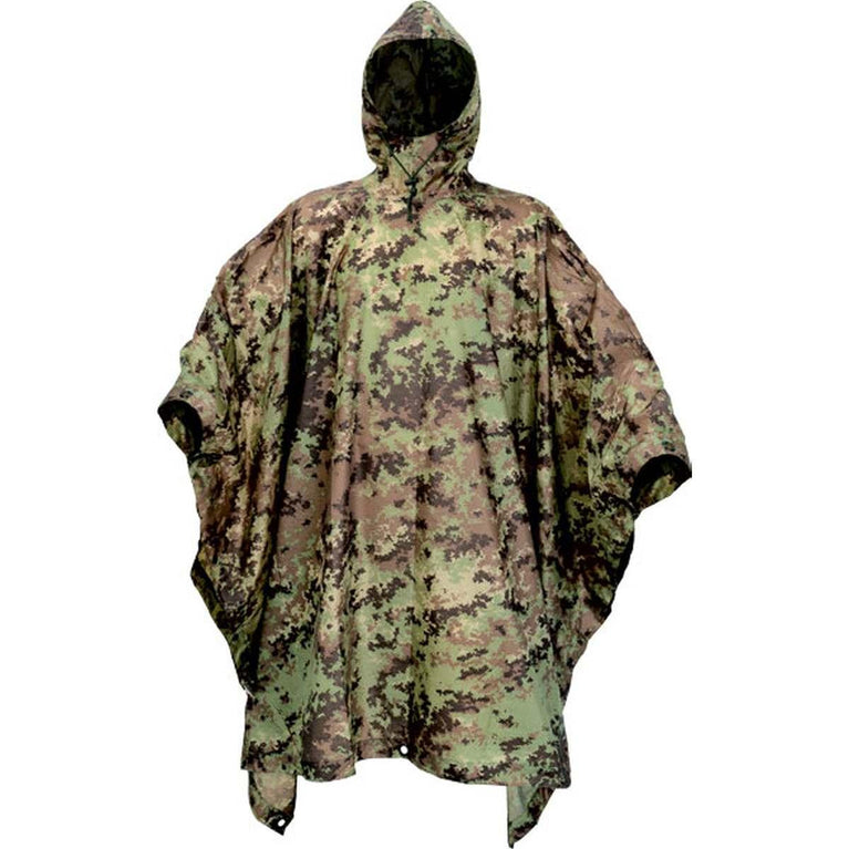 PONCHO RIPSTOP VEGETATO ITALIANO MILTEC