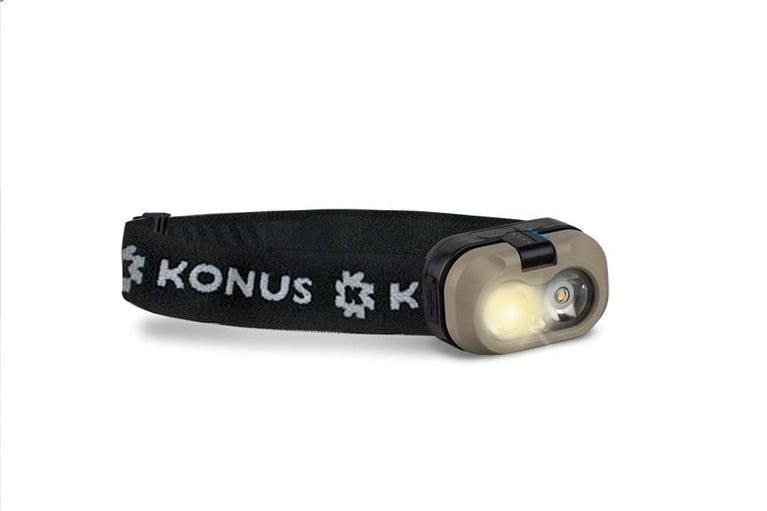 TORCIA DA TESTA KONUSFLASH-8 RICARICABILE KONUS
