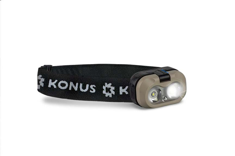 TORCIA DA TESTA KONUSFLASH-8 RICARICABILE KONUS