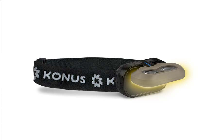 TORCIA DA TESTA KONUSFLASH-8 RICARICABILE KONUS