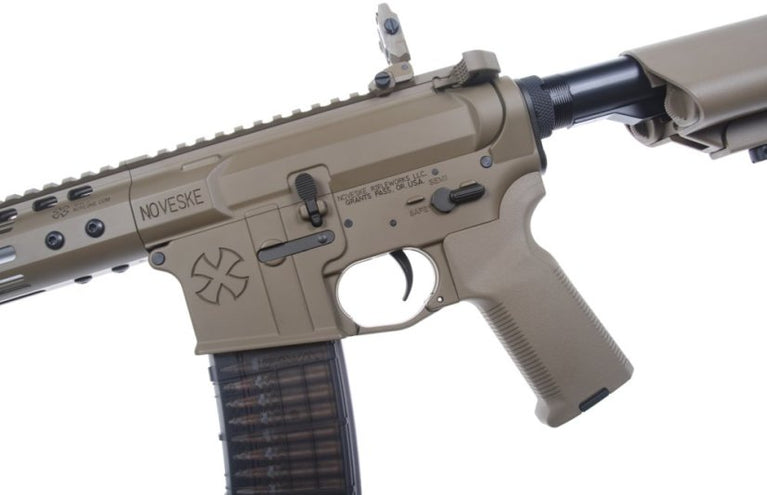 FUCILE SOFTAIR ELETTRICO EMG NOVESKE N4 GEN3 DIPLOMAT 7" FDE CYMA PLATINUM