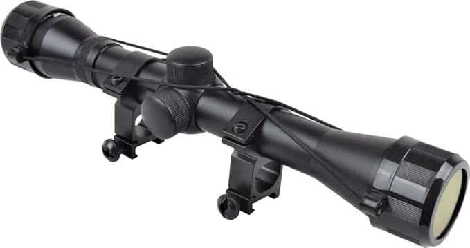 OTTICA 4x32 RETICOLO MIL DOT, TUBO DA 1" CON ANELLI ALTI x BASI WEAVER JS TACTICAL