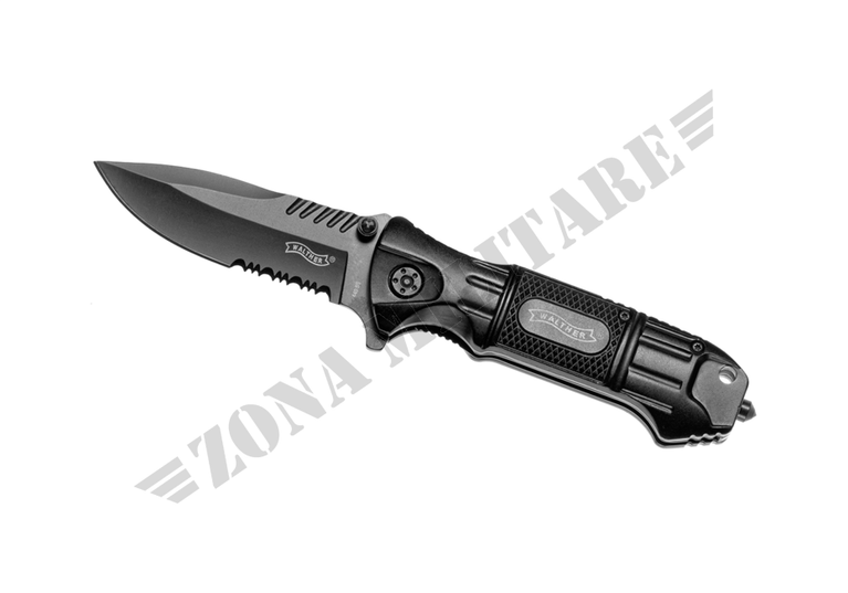 Coltello Black Tac Knife Black Walther