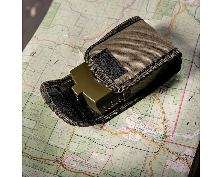 BUSSOLA PRISMATICA IN METALLO MILTEC