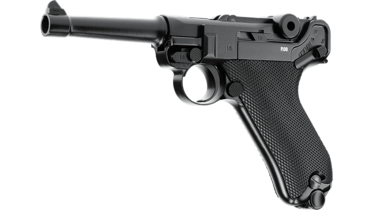 PISTOLA A CO2 P08 BLOWBACK A BIGLIE CAL. 4,5mm LEGENDS UMAREX