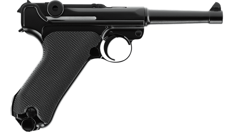 PISTOLA A CO2 P08 BLOWBACK A BIGLIE CAL. 4,5mm LEGENDS UMAREX