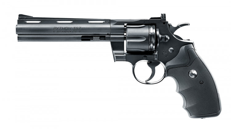 REVOLVER COLT PYTHON CANNA 6" 4.5 mm Pellet/BB CO2 SWISS ARMS
