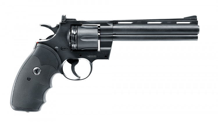 REVOLVER COLT PYTHON CANNA 6" 4.5 mm Pellet/BB CO2 SWISS ARMS