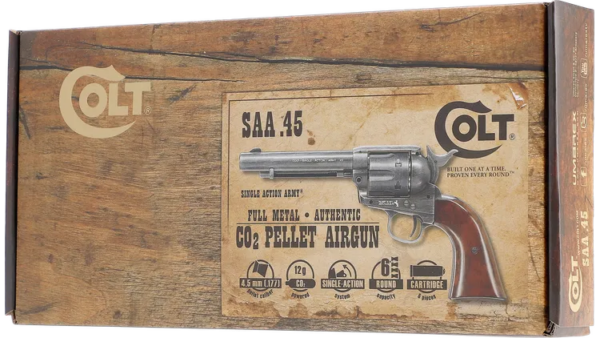 REVOLVER A CO2 SAA .45 PEACEMAKER SINGLE ACTION 5,5" CAL. 4,5 <7,5J COLT UMAREX