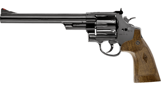REVOLVER SMITH & WESSON M29 A CO2 canna da 8" A PIOMBINI CAL. 4,5 <7,5J BLUED UMAREX