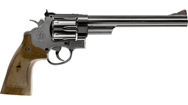 REVOLVER SMITH & WESSON M29 A CO2 CANNA DA 8" A PIOMBINI CAL. 4,5 <7,5J BLUED UMAREX