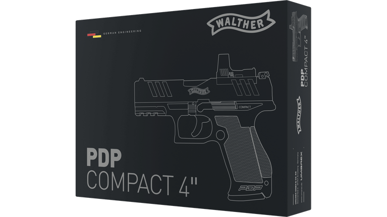 PISTOLA A CO2 WALTHER PDP COMPACT 4" A BIGLIE CAL. 4,5mm <7,5J UMAREX