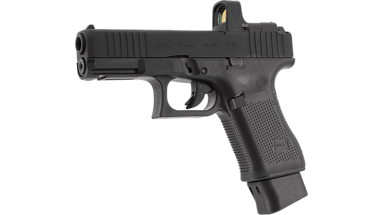 PISTOLA A CO2 GLOCK 19 GEN 5 MOS CAL. 4,5 BB <7,5J UMAREX