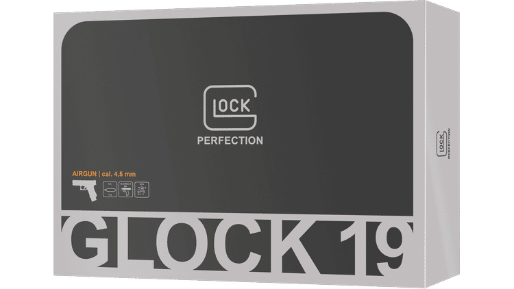 PISTOLA A CO2 GLOCK 19 GEN 5 MOS CAL. 4,5 BB <7,5J UMAREX
