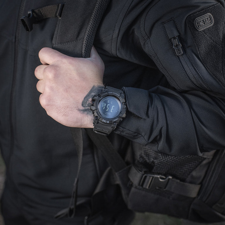OROLOGIO TACTICAL ADVENTURE NERO M-TAC