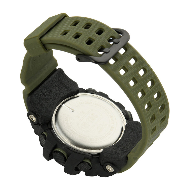 OROLOGIO TACTICAL ADVENTURE NERO E VERDE M-TAC