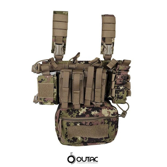 Tattico Molle Chest Rig  VEGETATO OUTAC BY Defcon 5